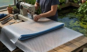 apprenez à coudre une bâche à bulle résistante, parfaite pour protéger votre serre et votre bassin. guide étape par étape pour une fabrication durable et efficace.