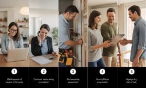 découvrez comment le service de devis travaux habitatpresto fonctionne et ce à quoi vous pouvez vous attendre en 5 étapes simples pour optimiser vos projets de rénovation ou construction.