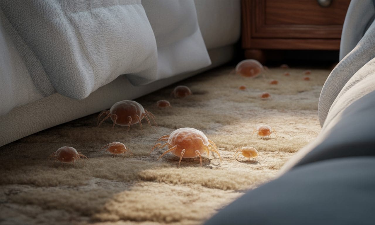 découvrez comment identifier les mites de poussière grâce à leurs signes visibles et apprenez à les reconnaître facilement pour mieux les éliminer.