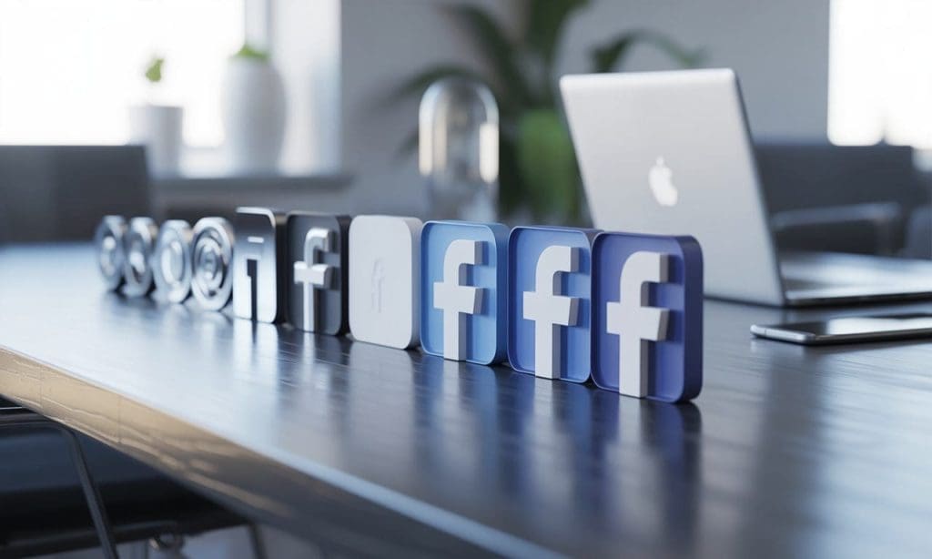 Histoire et évolution du logo Facebook