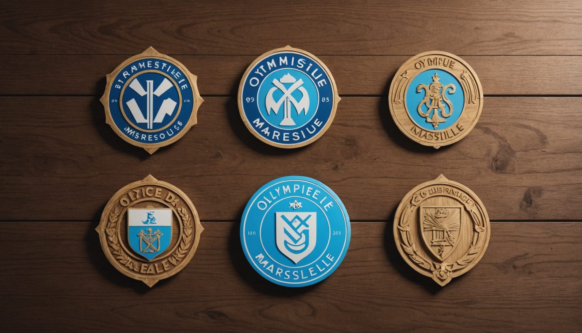 découvrez l'histoire fascinante et l'évolution du logo de l'olympique de marseille, symbole emblématique du club de football français.