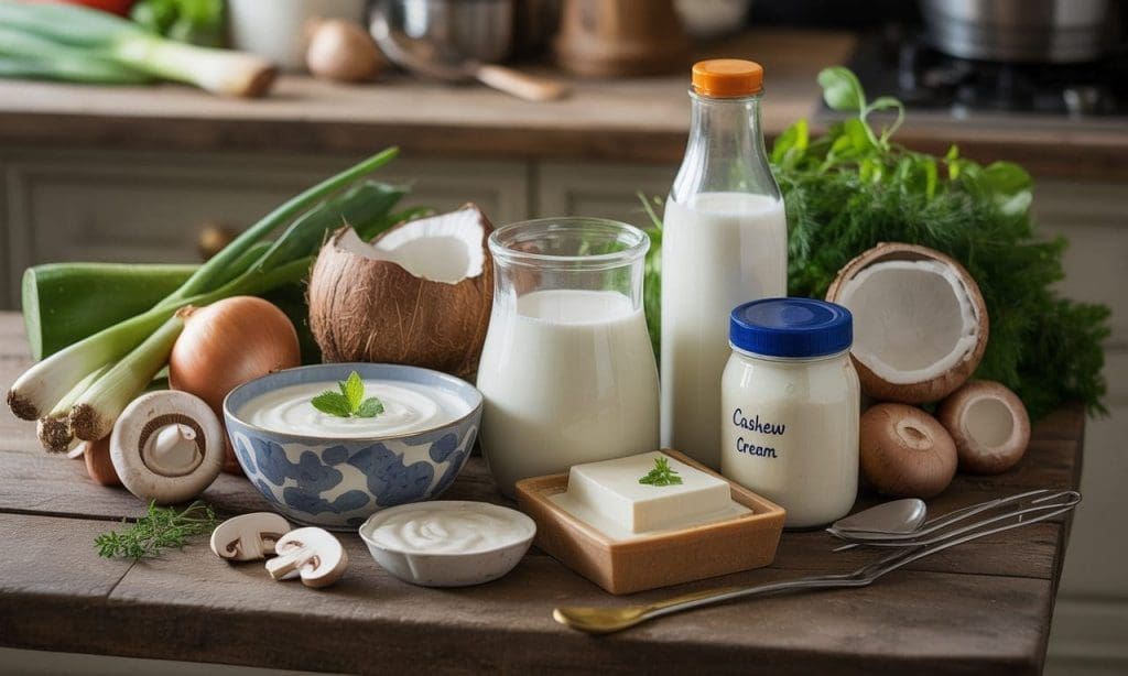 Par quoi remplacer la crème fraîche selon la recette (soupes, sauces, gratins, desserts)