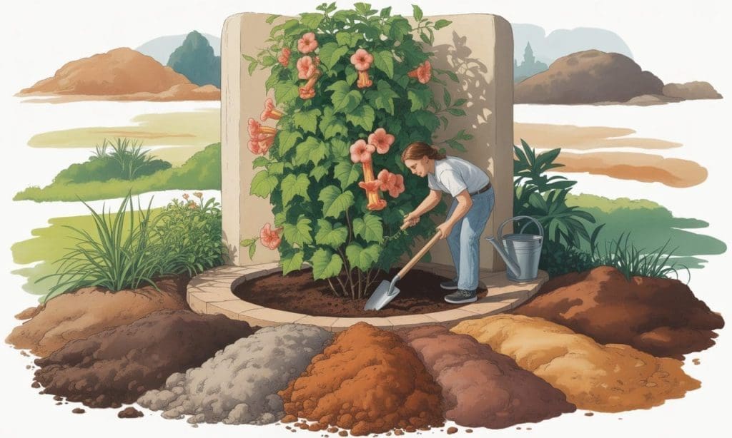 Planter une bignone et choisir le bon emplacement selon le sol et le climat