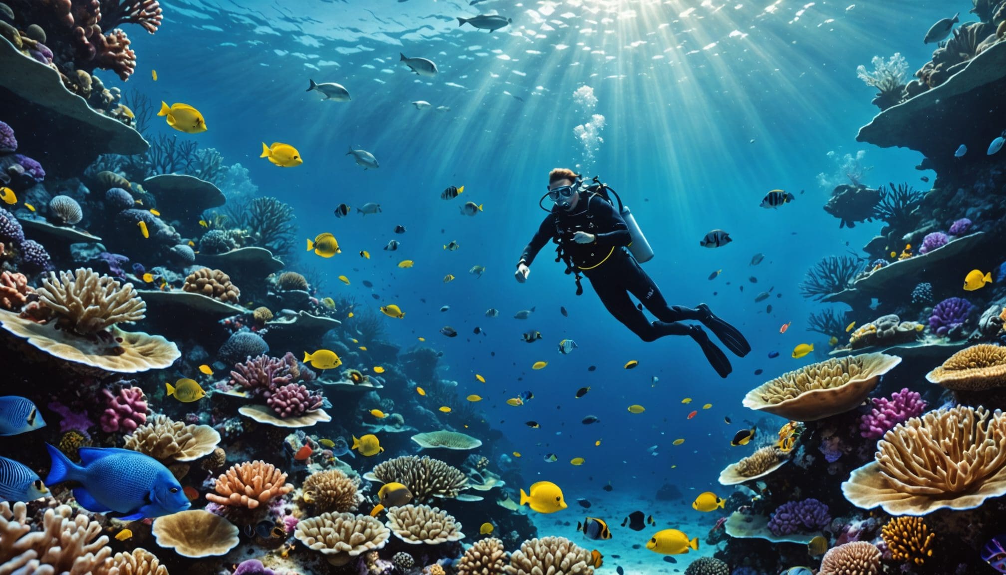 explorez les profondeurs fascinantes de l'océan et découvrez les secrets mystérieux cachés sous l'eau dans notre plongée immersive.