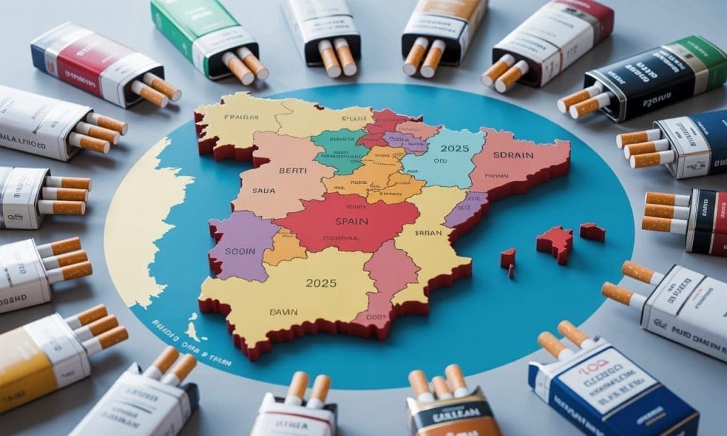 Prix des cigarettes en Espagne 2025 : tarifs par marque et régions