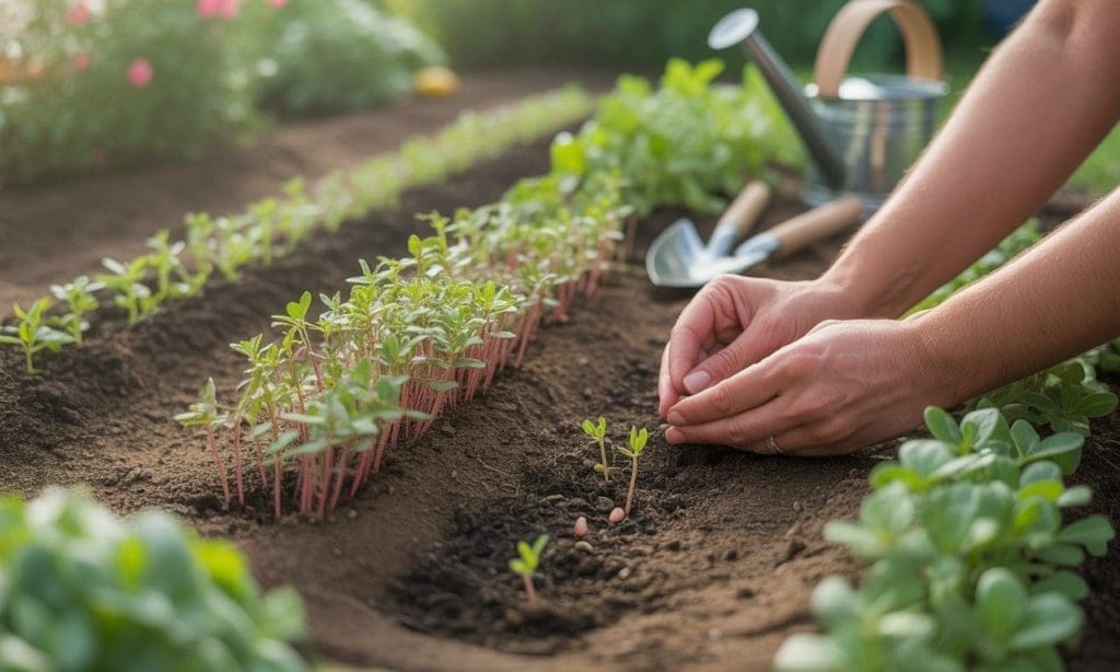 Semer et cultiver le pourpier au potager : conseils pratiques pour réussir vos récoltes