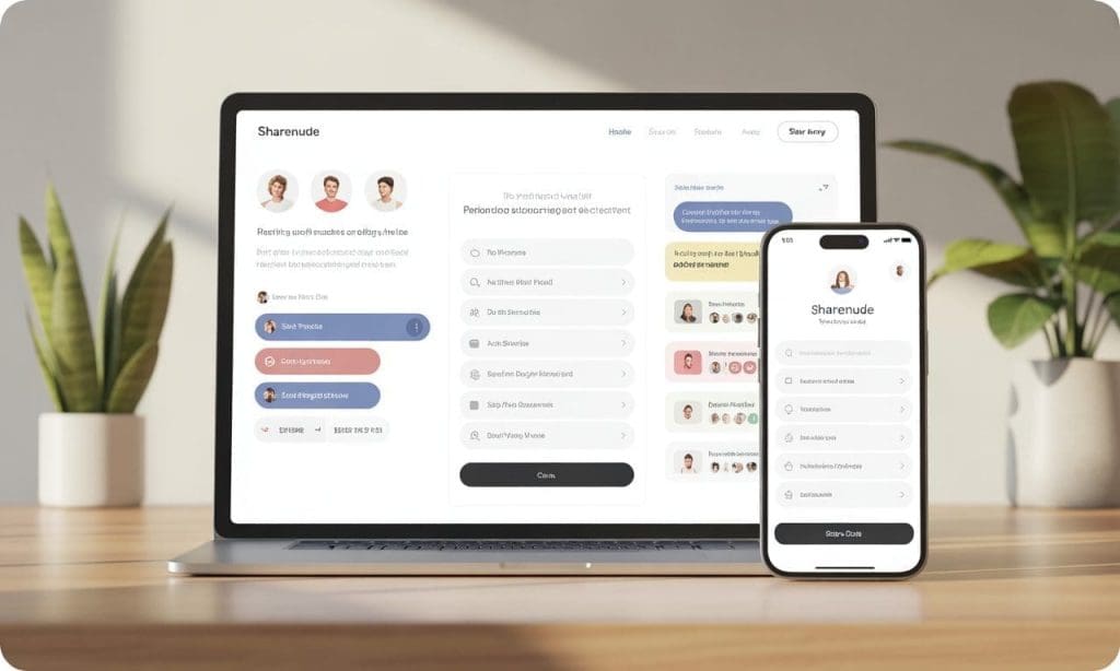 Sharenude fonctionnement, inscriptions et navigation pour les débutants