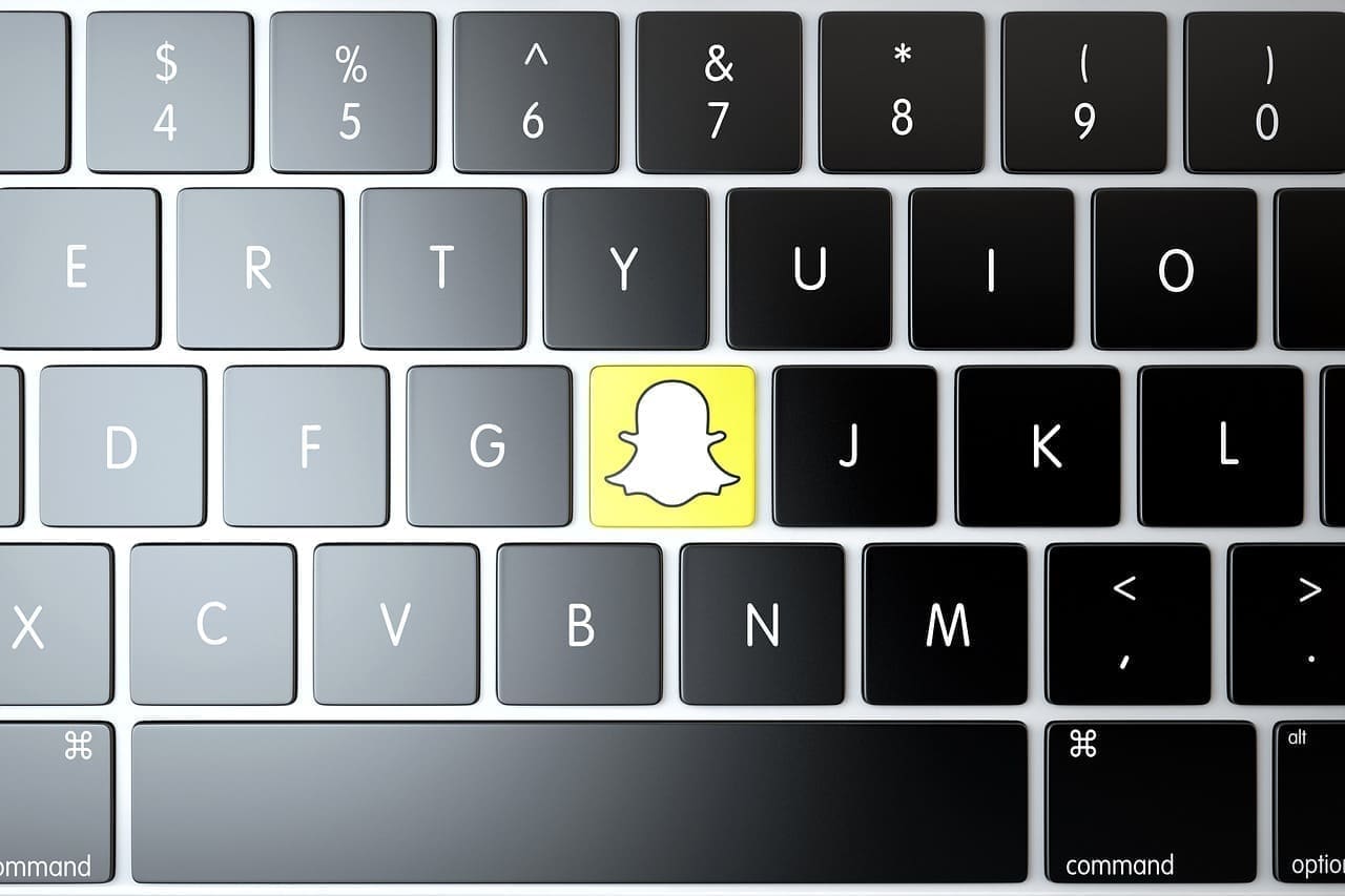 touche clavier snapchat