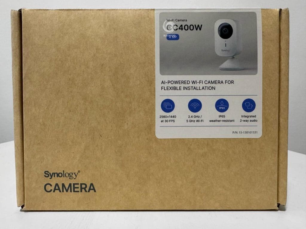 Devenez lecteur-testeur et évaluez la caméra de surveillance Synology CC400W