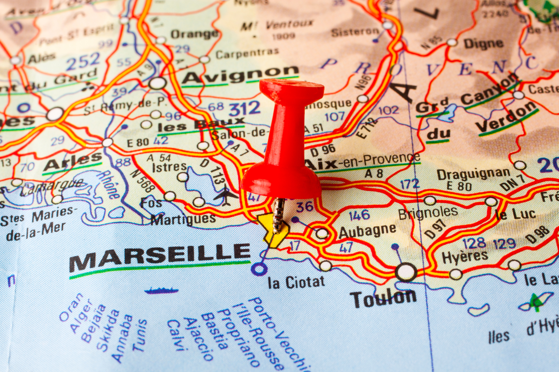 carte Marseille