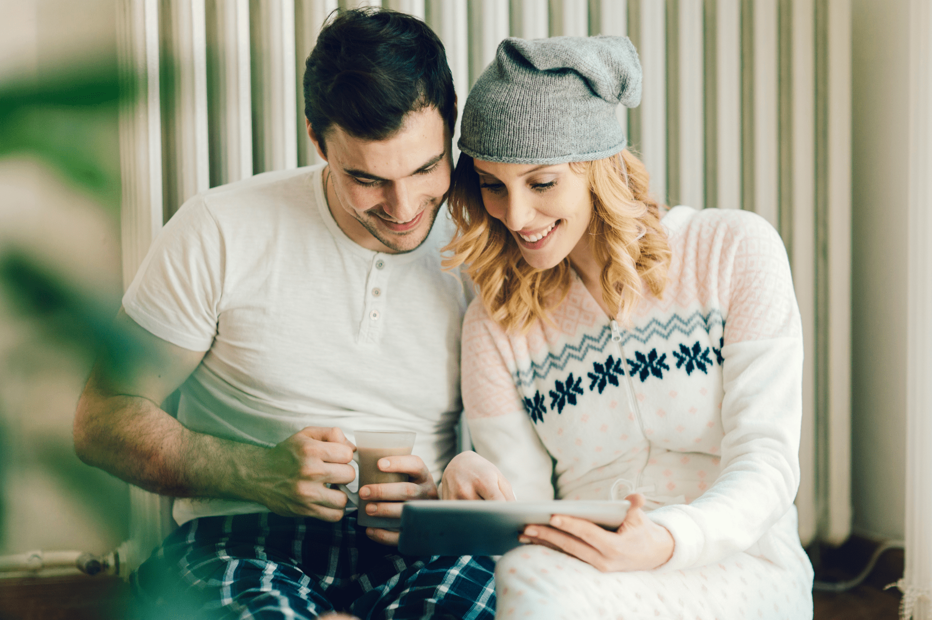 couple sur ordinateur