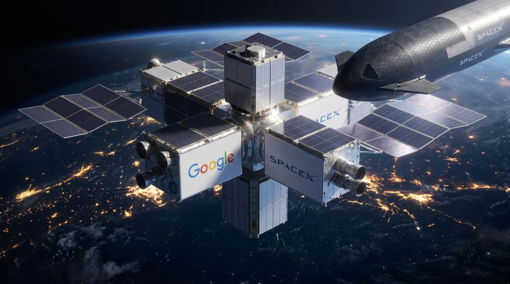 SpaceX projette d&rsquo;installer des data centers en orbite : comment gérer les déchets spatiaux générés ?