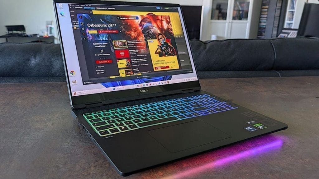 Le HP Omen Max 16, élu meilleur PC portable gamer par Clubic pour son équilibre exceptionnel