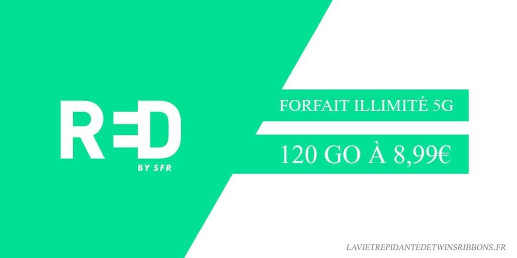 RED by SFR révolutionne le mobile : 120 Go de 5G pour moins de 8€ seulement !
