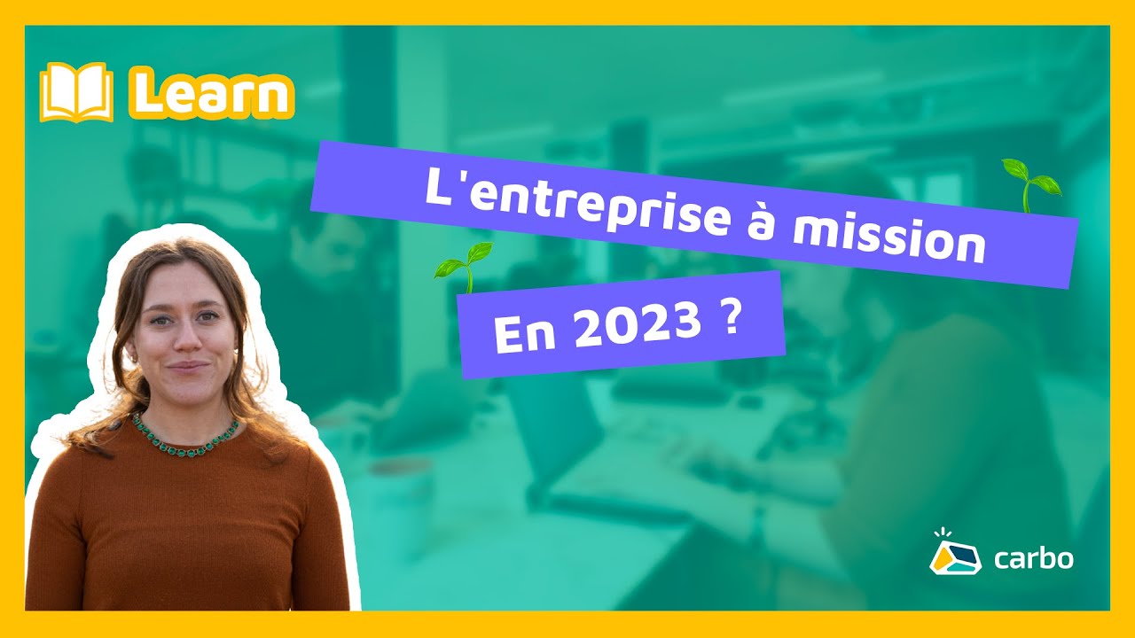 Présentation des principes d'une entreprise à mission