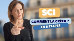 Associés préparant la création d'une société civile immobilière autour de documents