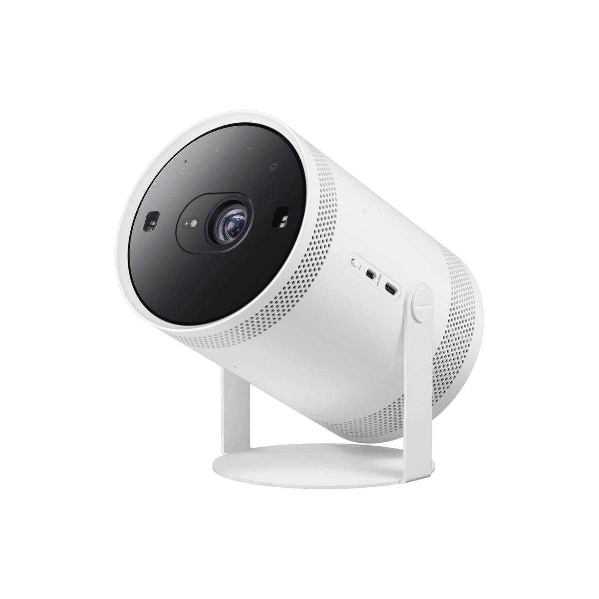 découvrez le samsung freestyle plus, un projecteur intelligent doté d'ia pour une expérience visuelle immersive et connectée, idéal pour tous vos divertissements.