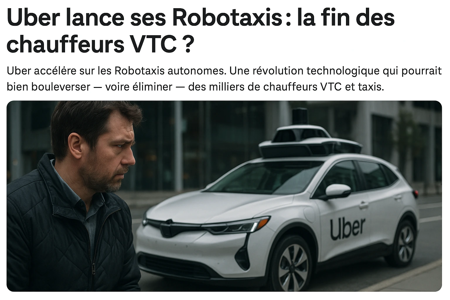 uber innove aux états-unis en lançant un service vtc sans besoin de téléphone, simplifiant ainsi la réservation et transformant l'expérience utilisateur.